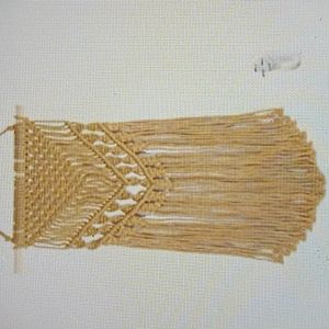 Beautiful boho soft yellow wall hanging. NWT!